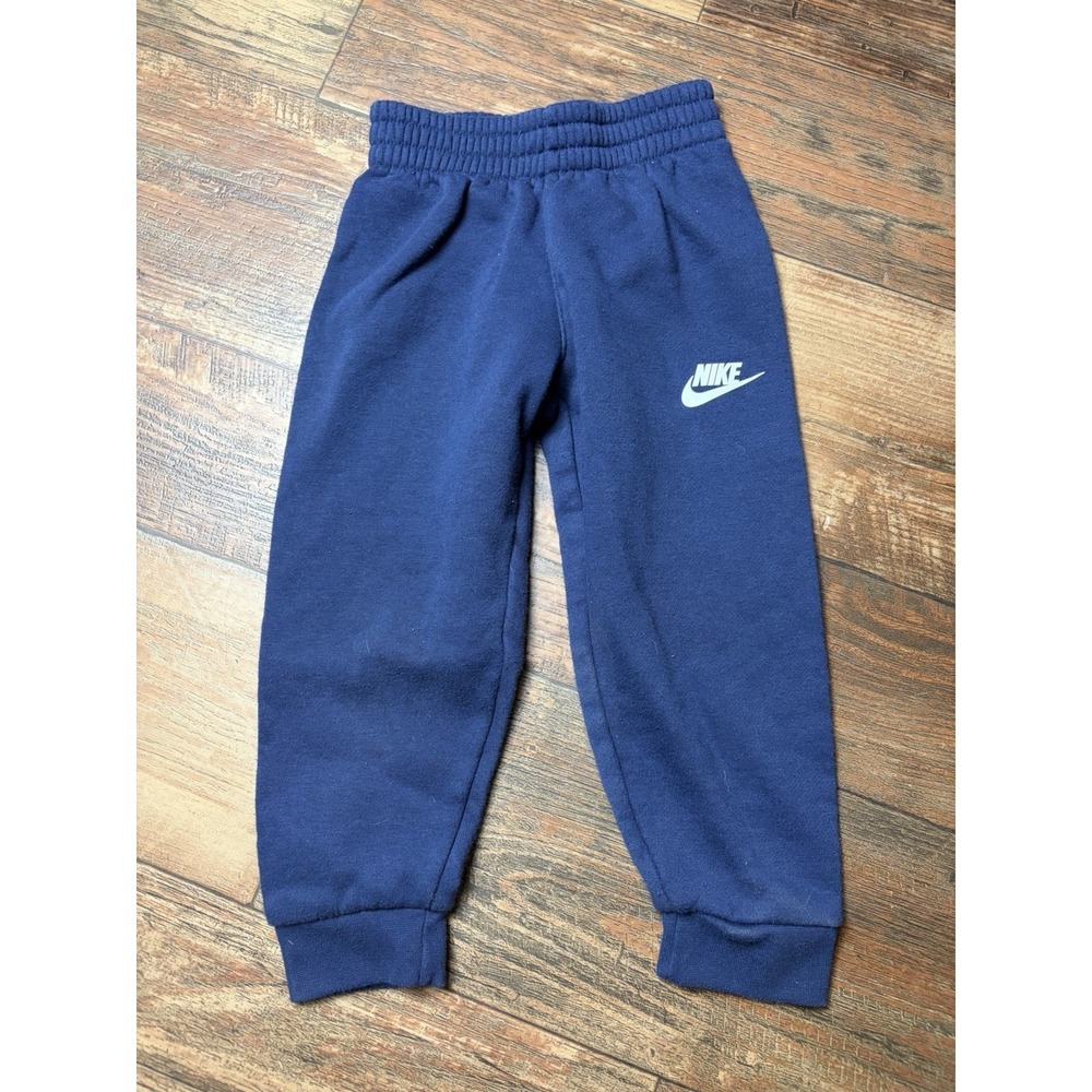 Nike Toddlers Sweatpants In Midnight Navy Size 3T
